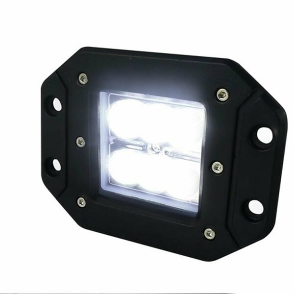 Overtime 3 in. Cree LED Spot Beam Work Light Square OV3755742